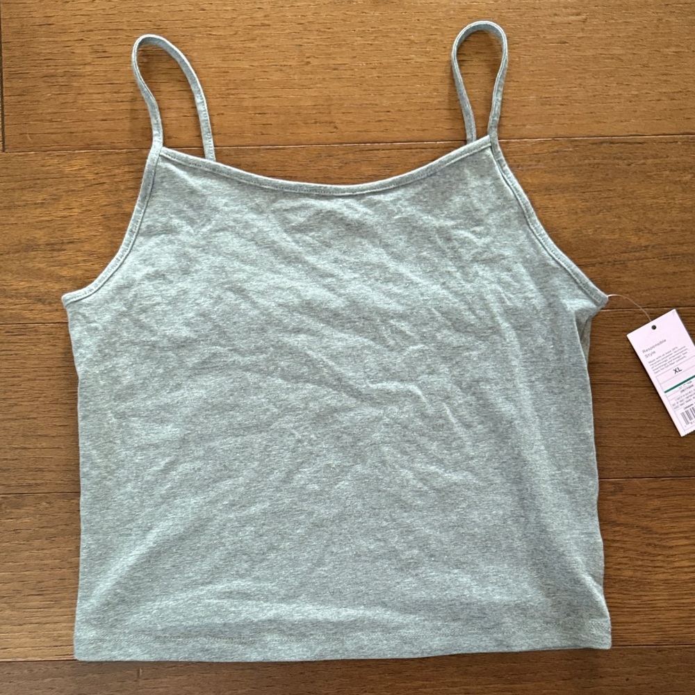 wild fable Grey Spaghetti-Strap Camisole - Picture 3 of 5